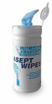salg af Asept Wipes Håndrenseklude, Ethernol baseret - 150 servietter