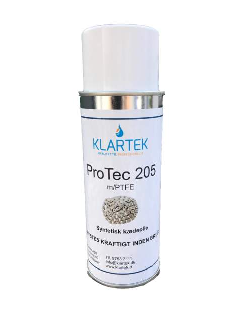 salg af ProTec 205 Syntetisk kædeolie m. PTFE